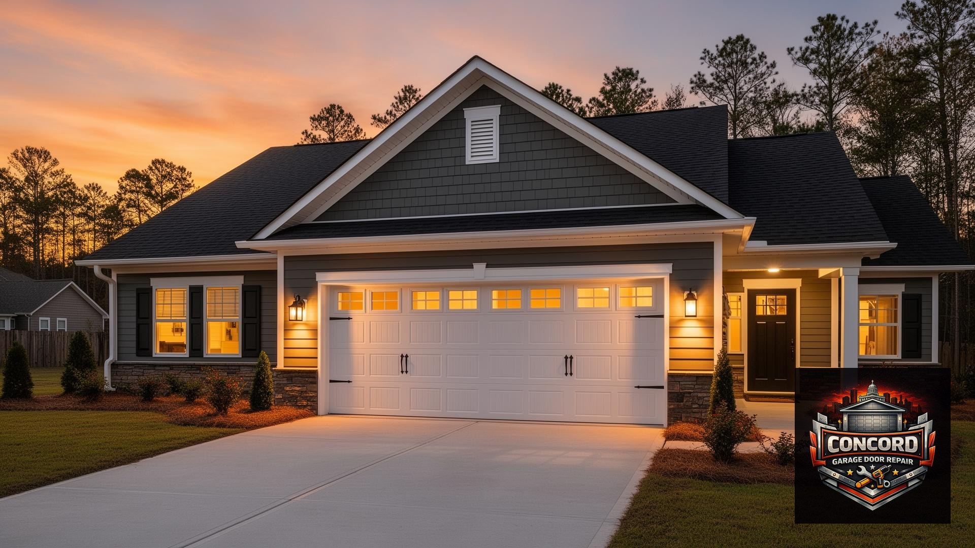 Professional garage door repair service in Concord, NC